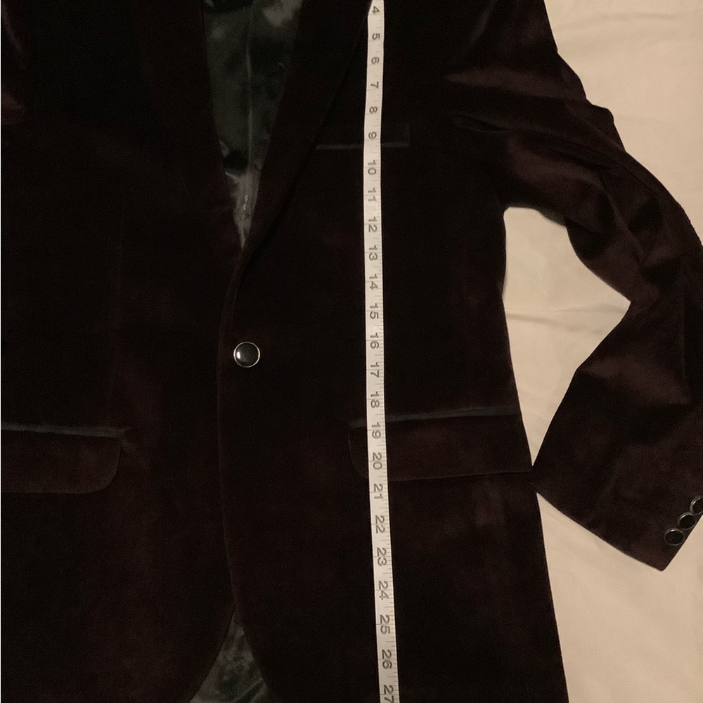 United Colors Of Benetton Velvet Blazer - Picture 10 of 16